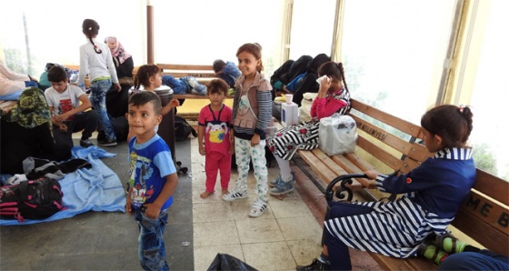 Çeşme'de polis, 29 kaçak göçmen yakaladı
