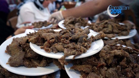 Ciğer, Edirne'de ramazanda da vazgeçilmez lezzet oldu