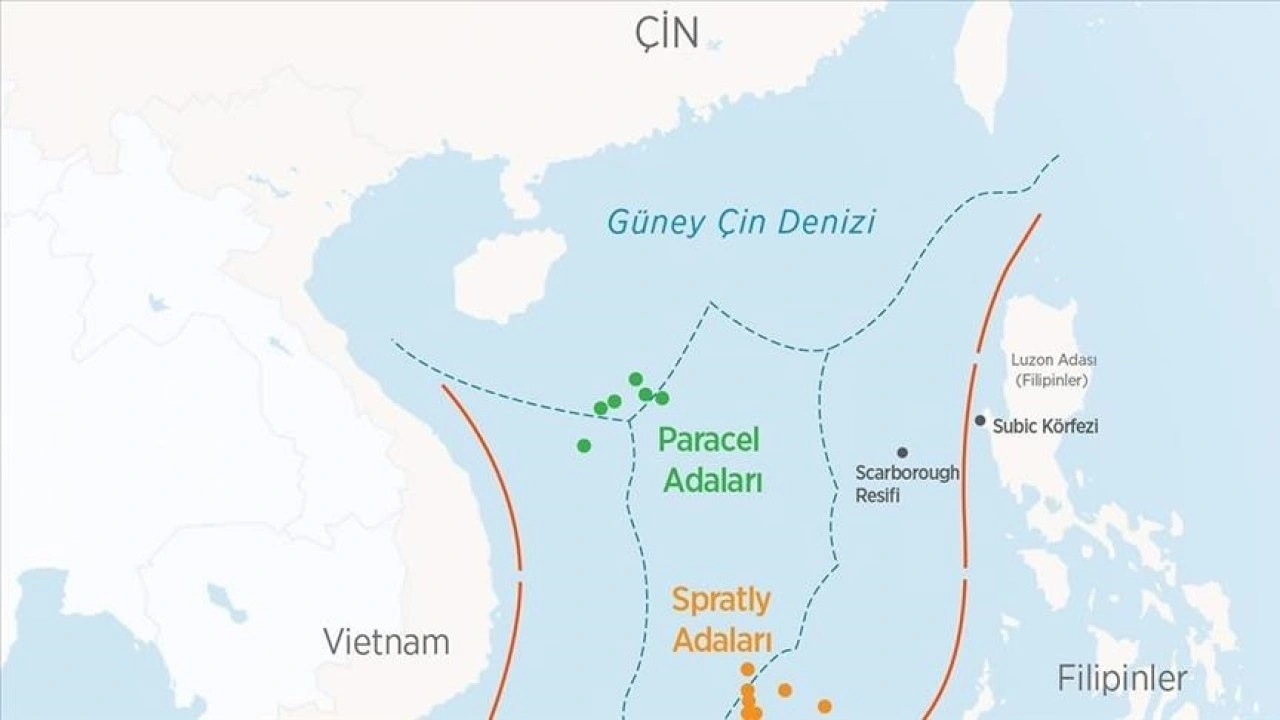 Çin ile Filipinler arasında Güney Çin Denizi'nde gerilim