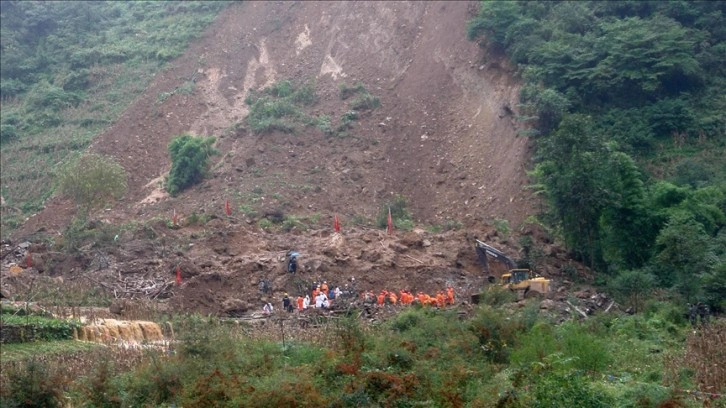 Çin'in Yünnan eyaletindeki heyelanda ölenlerin sayısı 34'e çıktı