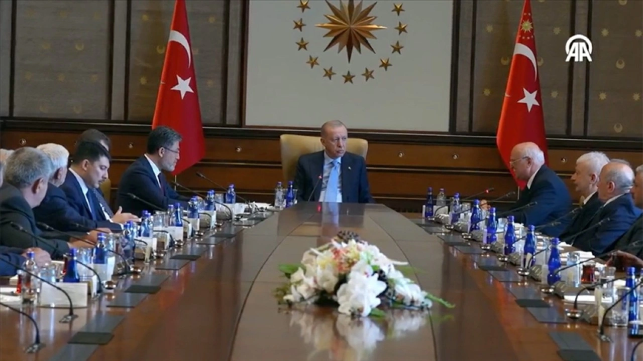 Cumhurbaşkanı Erdoğan, 14 Mayıs Dünya Çiftçiler Günü dolayısıyla çiftçi temsilcilerini kabul etti