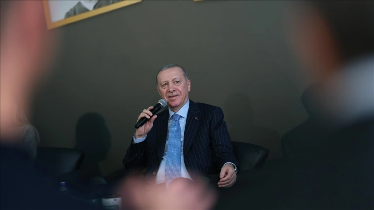 CumhurbaÅŸkanı ErdoÄŸan: 23 yıllık iktidarlarımız boyunca hep gençlerle omuz omuza yürüdük