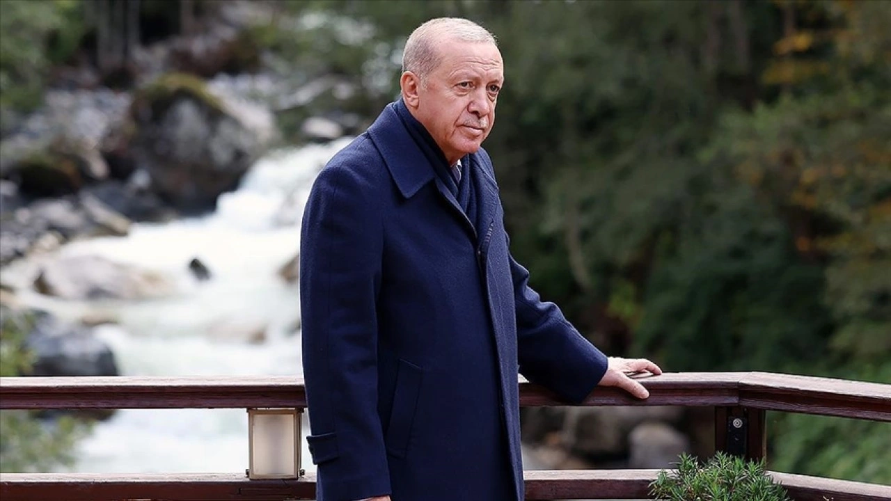 Cumhurbaşkanı Erdoğan, Ayder Yaylası'nda incelemede bulundu