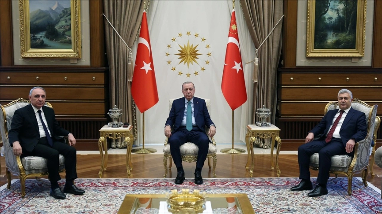 Cumhurbaşkanı Erdoğan, Azerbaycan Cumhuriyeti Başsavcısı Aliyev'i kabul etti