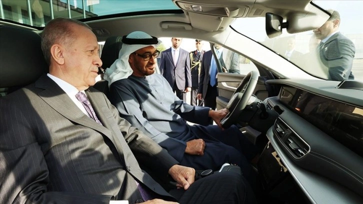 Cumhurbaşkanı Erdoğan, BAE Devlet Başkanı El Nahyan ile görüştü