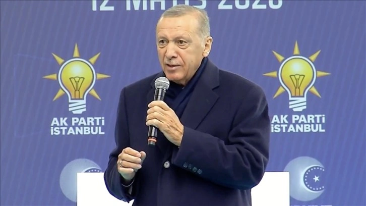 Cumhurbaşkanı Erdoğan, Bahçelievler'de düzenlenen mitingde konuştu