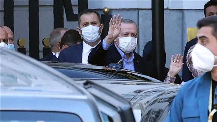 Cumhurbaşkanı Erdoğan Belçika'da