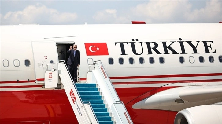 Cumhurbaşkanı Erdoğan Birleşik Arap Emirlikleri'ne gitti