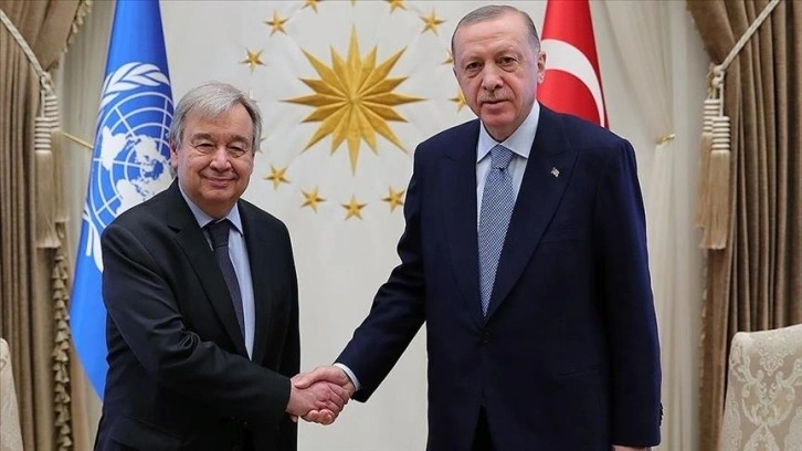 Cumhurbaşkanı Erdoğan, BM Genel Sekreteri Guterres ve Katar Emiri Al Sani ile telefonda görüştü