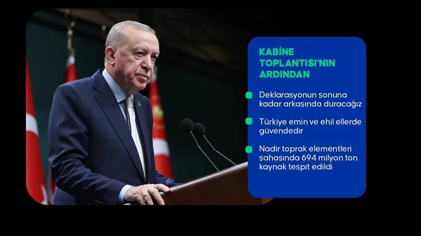 Cumhurbaşkanı Erdoğan: Gazzeli mazlumların yükünü azaltan her çaba bizim için değerlidir