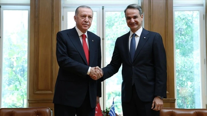 Cumhurbaşkanı Erdoğan ile Yunanistan Başbakanı Miçotakis bir yıl içerisinde 4'üncü kez buluşaca