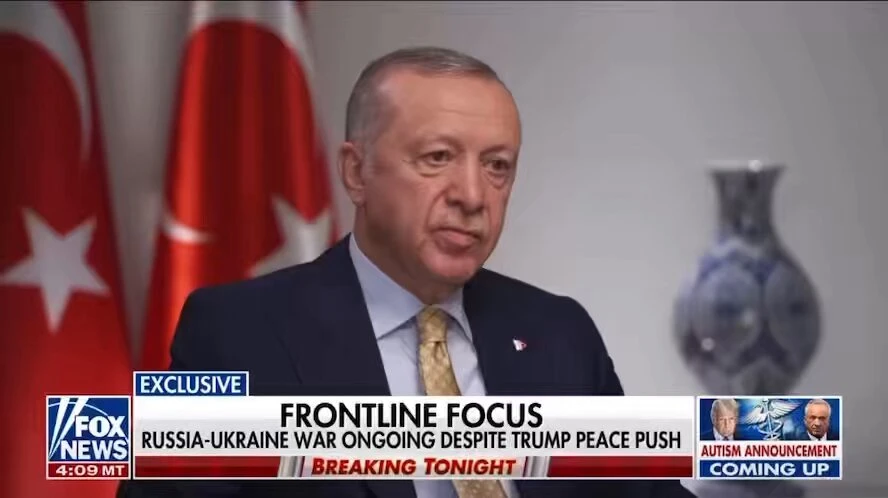 Cumhurbaşkanı Erdoğan'ın Fox News kanalına açıklaması Rus medyasında geniş yer aldı