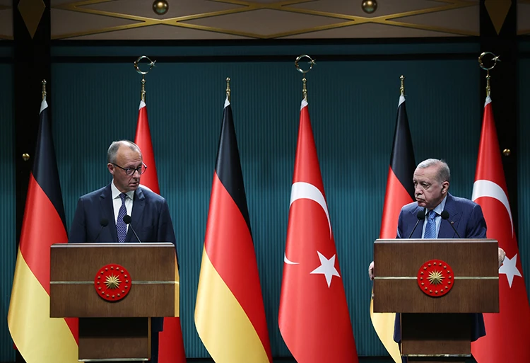 Cumhurbaşkanı Erdoğan'ın Merz'e Gazze sorusu Rus medyasında gündem oldu