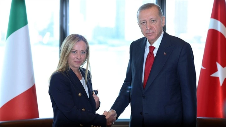 Cumhurbaşkanı Erdoğan İtalya Başbakanı Meloni ile telefonda görüştü