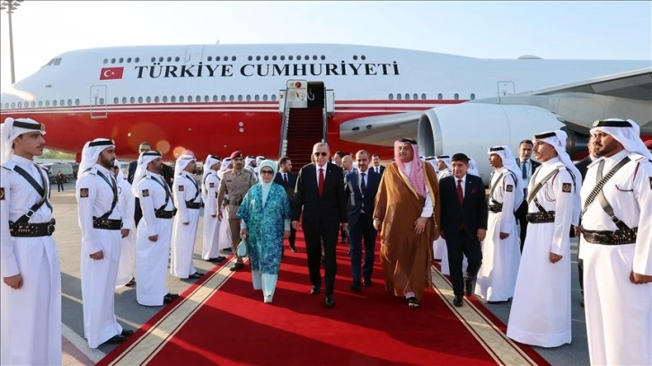 Cumhurbaşkanı Erdoğan, Katar'da