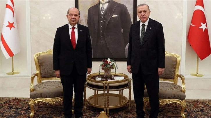 Cumhurbaşkanı Erdoğan, KKTC Cumhurbaşkanı Tatar ile telefonda görüştü