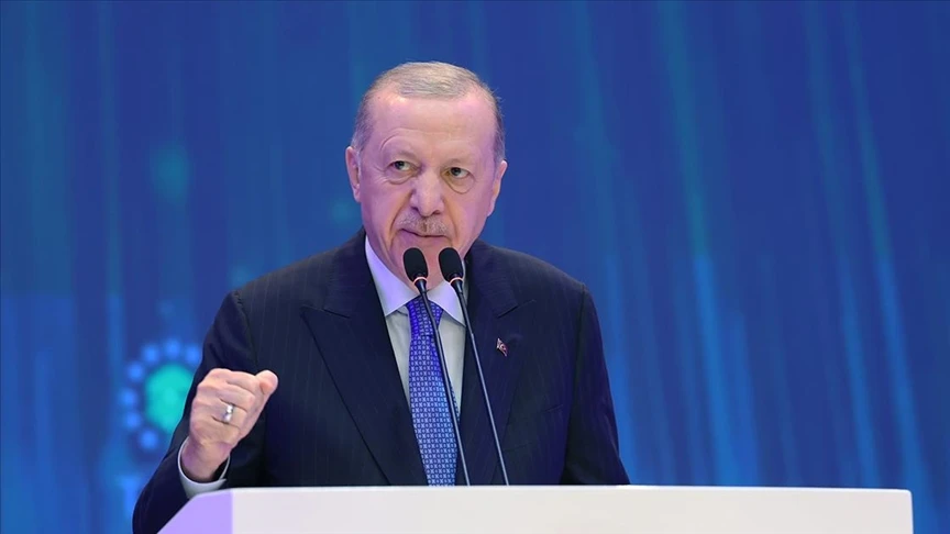 Cumhurbaşkanı Erdoğan: KKTC Cumhuriyet Yerleşkesi bir devletin var olma iradesinin tezahürüdür