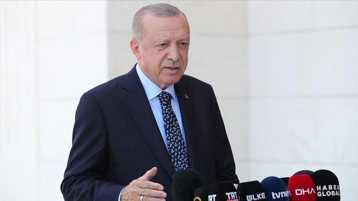 Cumhurbaşkanı Erdoğan: Kovid-19 sürecini çok rahat atlattım, aşının faydası oldu
