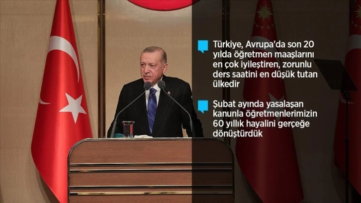 Cumhurbaşkanı Erdoğan öğretmenler ve eğitim yöneticileriyle iftar programında bir araya geldi