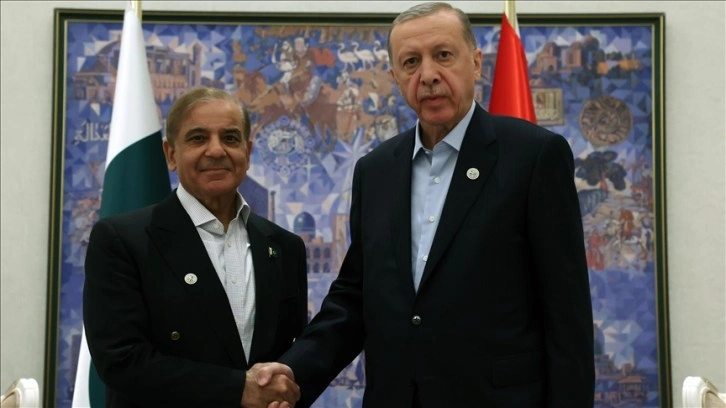 Cumhurbaşkanı Erdoğan, Pakistan Başbakanı Şerif ile bir araya geldi
