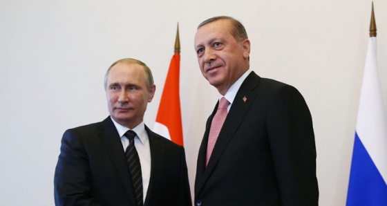 Cumhurbaşkanı Erdoğan Putin ile görüştü