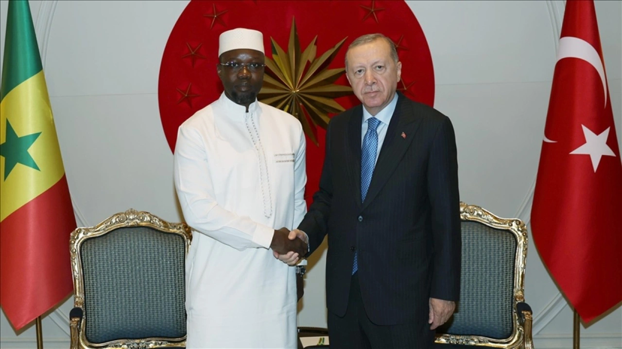 Cumhurbaşkanı Erdoğan, Senegal Başbakanı Sonko'yu kabul etti