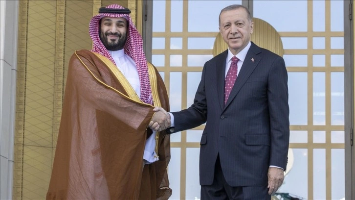 Cumhurbaşkanı Erdoğan, Suudi Arabistan Veliaht Prensi Selman ile görüştü