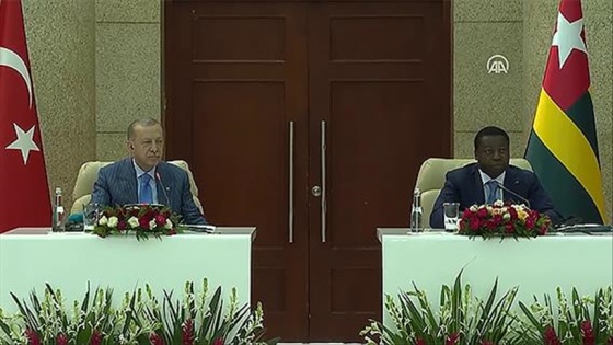 Cumhurbaşkanı Erdoğan: Togo'nun FETÖ ile mücadelemiz bağlamında verdiği destek takdire şayandır