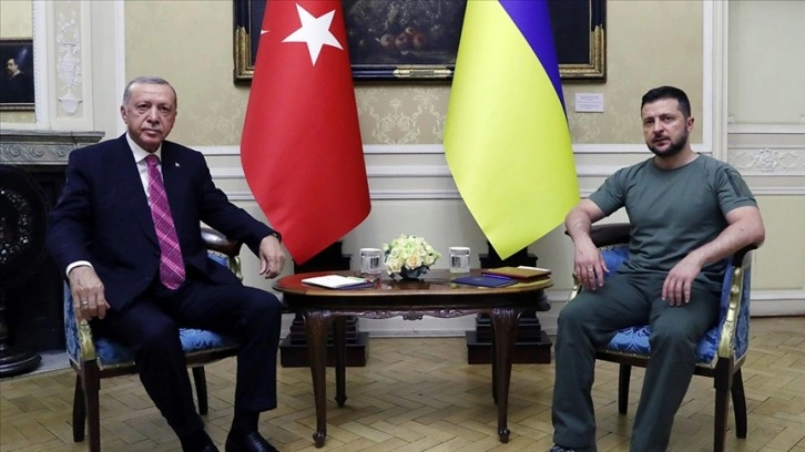 Cumhurbaşkanı Erdoğan, Zelenskiy ve Guterres arasında Lviv'deki üçlü zirve başladı
