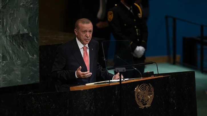 Cumhurbaşkanı Erdoğan'dan BM Günü ve BM Teşkilatı'nın kuruluşunun 77. yıl dönümü mesajı