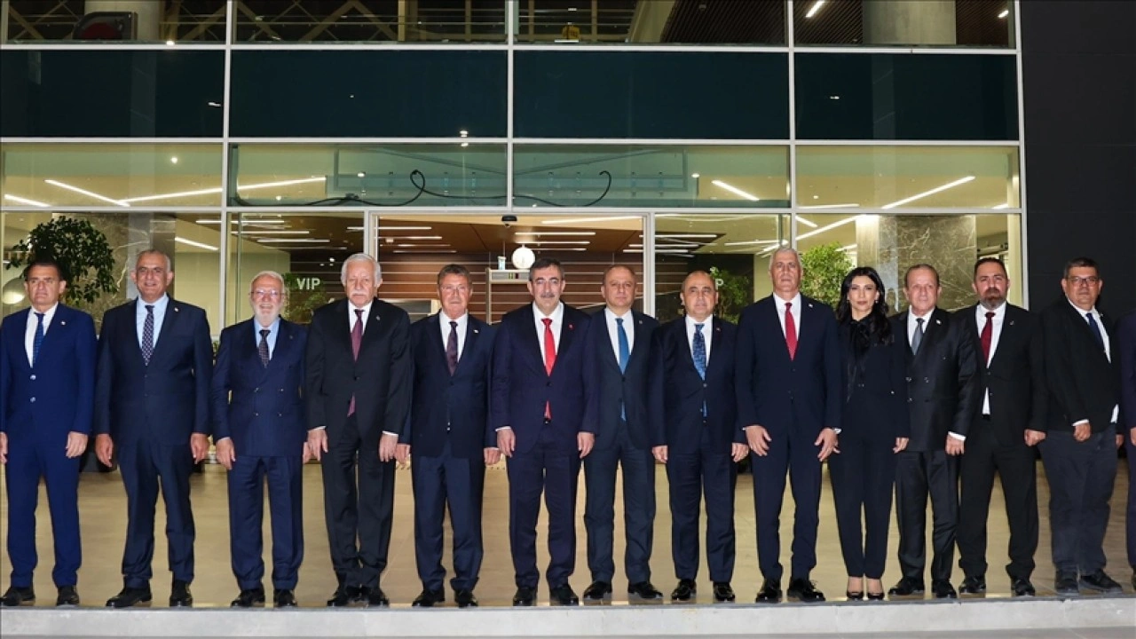 Cumhurbaşkanı Yardımcısı Yılmaz KKTC'de