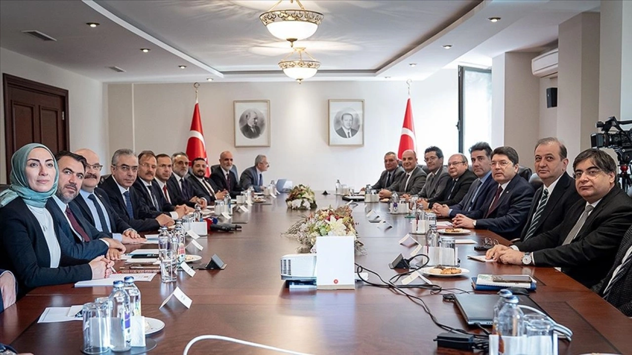 Cumhurbaşkanlığı Hukuk Politikaları Kurulu Çankaya Köşkü'nde toplandı