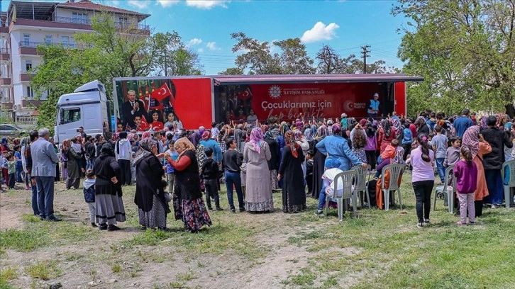 Cumhurbaşkanlığı İletişim Başkanlığı Malatya'da depremzede çocuklar için etkinlik düzenledi