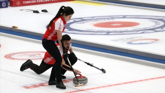 Curlingde Türkiye Karışık Çiftler Milli Takımı, Brezilya'yı mağlup etti