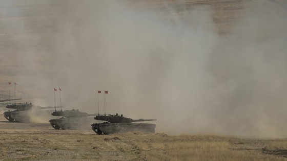 DAEŞ'e ait 102 hedef 416 atışla imha edildi