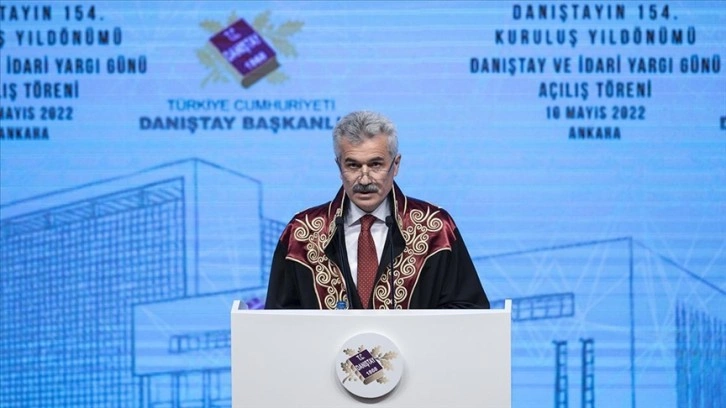 Danıştay Başkanı Yiğit, Danıştayın 154. Kuruluş Yıl Dönümü Töreni'nde konuştu