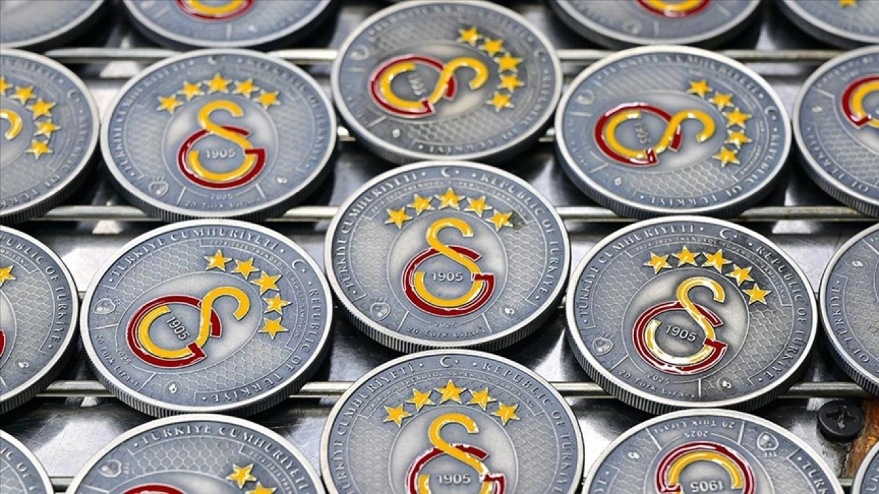 Darphane, Galatasaray'ın 25. şampiyonluğu için hatıra parası basıyor