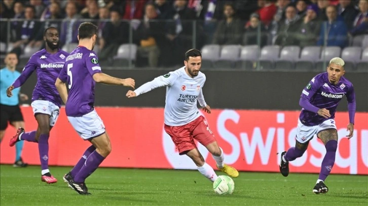 Demir Grup Sivasspor, Fiorentina'ya mağlup oldu