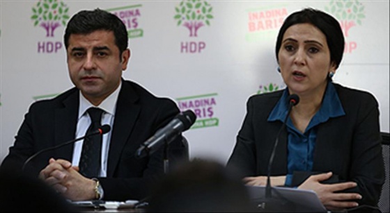 Demirtaş ve Yüksekdağ'dan kınama