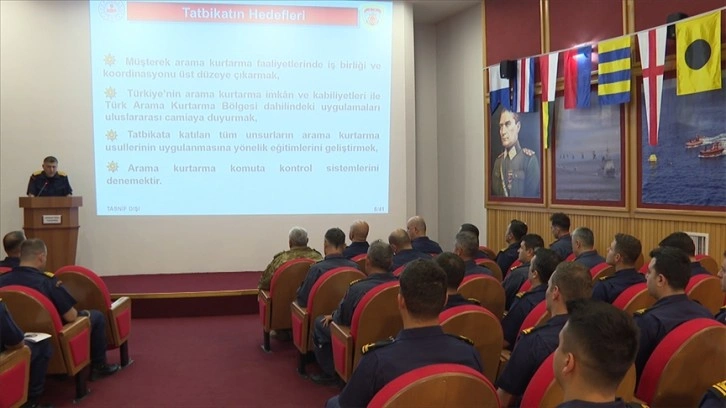 Deniz Aslanı-2024 Arama Kurtarma Davet Tatbikatı'nın fiili bölümü yarın yapılacak