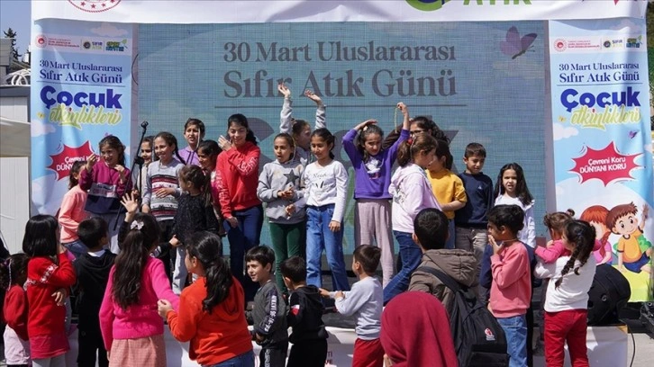 Depremden etkilenen illerde çocuklara özel Sıfır Atık Günü etkinlikleri düzenlendi