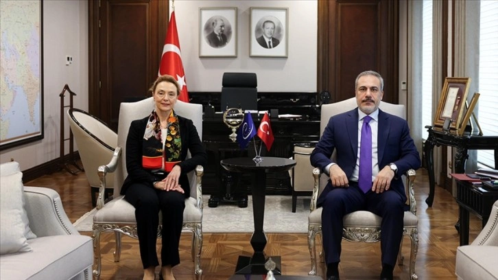Dışişleri Bakanı Fidan, Avrupa Konseyi Genel Sekreteri Buric'i kabul etti