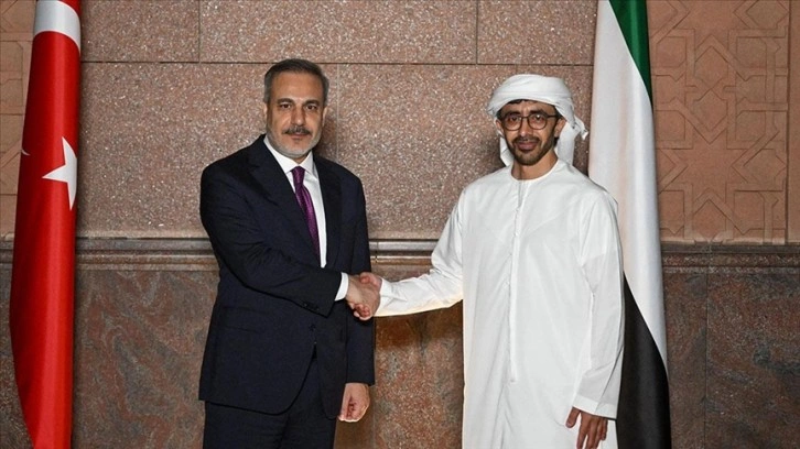 Dışişleri Bakanı Fidan, BAE Dışişleri Bakanı Al Nahyan ile görüştü