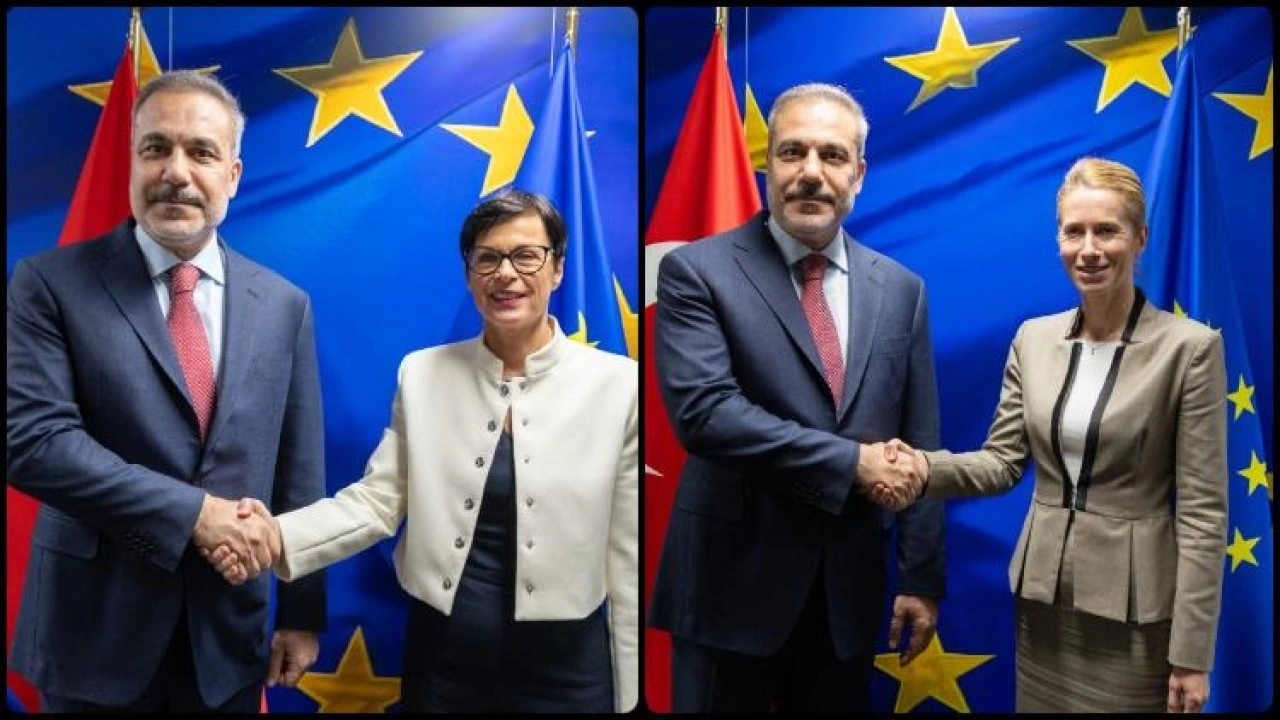 Dışişleri Bakanı Fidan, Brüksel'de temaslarda bulundu