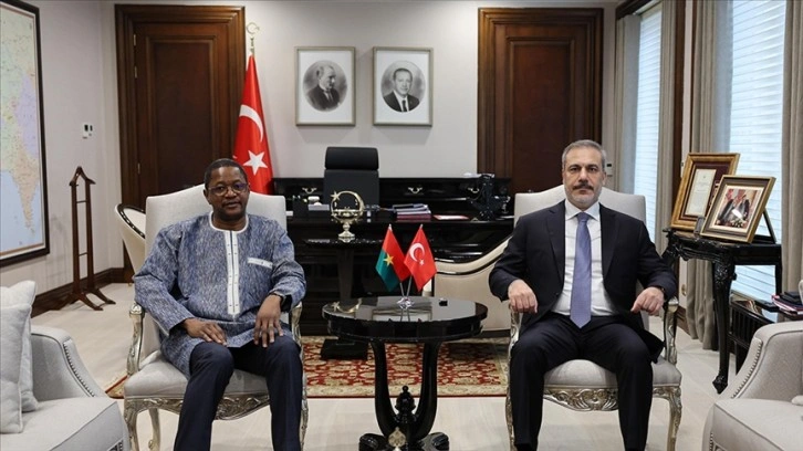 Dışişleri Bakanı Fidan, Burkina Faso Dışişleri Bakanı Traore ile görüştü
