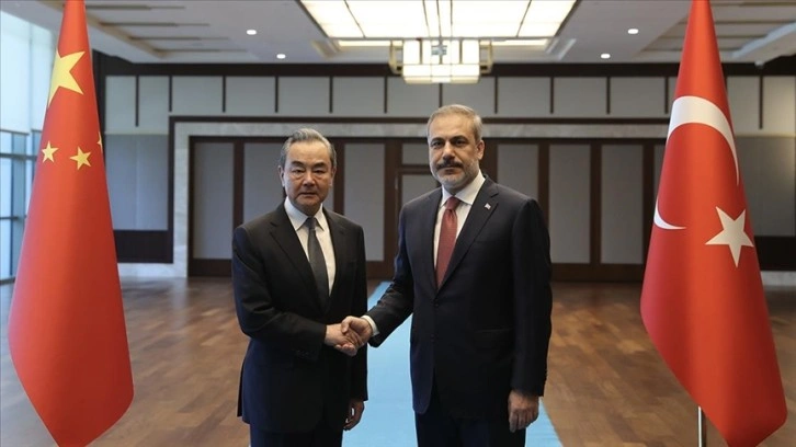Dışişleri Bakanı Fidan, Çin Dışişleri Bakanı Vang ile görüştü