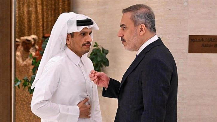Dışişleri Bakanı Fidan, Katarlı ve Suudi mevkidaşları ile görüştü