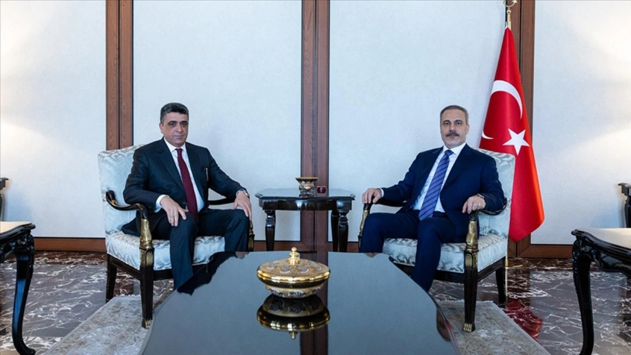 Dışişleri Bakanı Fidan, Libya Sayıştay Başkanı Şakşak'ı kabul etti