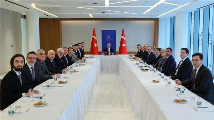 Dışişleri Bakanı Fidan, Türk-Amerikan Ulusal Yönlendirme Komitesini kabul etti