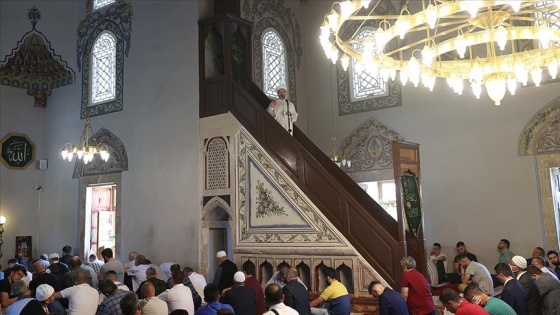 Diyanet İşleri Başkanı Erbaş, Kosova'nın Prizren şehrinde hutbe irat etti